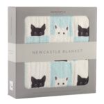 peek boo – Peek-A-Boo Cats Blanket - Soft Bamboo Muslin - Image 2