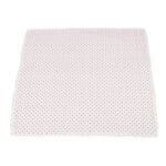 Two Hearts blanket made from soft bamboo, showcasing its cozy texture and elegant design.