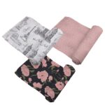 london paris – Swaddle 3 Pack - Soft Bamboo Muslin - Image 3