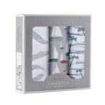 Ocean Tides Bamboo Swaddle 3 Pack - Soft & Versatile - Image 2