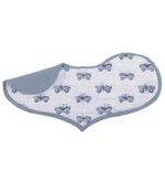 Rough Terrain Cotton Heart Bibs - Soft & Absorbent - Image 3
