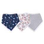 Blooms Bamboo Bandana Bibs 3PK - Soft & Stylish - Image 2