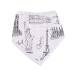 london paris – Bandana Bib Set - Stylish & Absorbent - Image 3