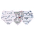 ocean tides – Bamboo Bandana Bibs 3PK - Soft & Stylish - Image 2