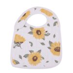 sunrise sunset – Sunrise to Sunset Snap Bibs - Soft Bamboo Muslin - Image 3