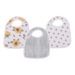 sunrise sunset – Sunrise to Sunset Snap Bibs - Soft Bamboo Muslin - Image 2