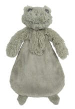 Frog Flex Tuttle soft plush toy in vibrant green with a friendly smile.