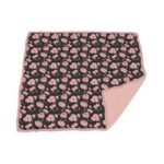 peonies pearl – Peonies and Pearl Polka Dot Newcastle Blanket - Cozy & Soft - Image 3