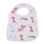 Dandelions Bamboo Muslin Snap Bibs 3PK - Soft & Absorbent - Image 5