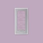 Orchid Lavender Cotton Muslin Baby Swaddle, 47 x 47 in - Image 6