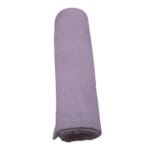Orchid Lavender Cotton Muslin Baby Swaddle, 47 x 47 in - Image 5