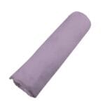 Orchid Lavender Cotton Muslin Baby Swaddle, 47 x 47 in - Image 4