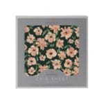 Canyon Sunset Flowers Bamboo Muslin Crib Sheet, 28 x 52 in - Image 2