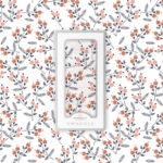 Dahlia Floral Bamboo Swaddle - Image 2