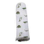 Dino Days Cotton Muslin Swaddle - Image 5
