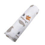Forest Friends Cotton Muslin Swaddle - Image 4
