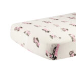 Pink Digger Bamboo Crib Sheet - Image 3