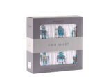 Robot Cotton Muslin Crib Sheet - Image 3