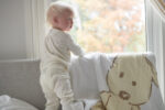 Teddy Bear and Plaid Cotton Muslin Newcastle Blanket - Image 6