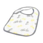 Traveler Bamboo Muslin Snap Bibs 3PK - Image 3