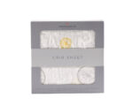 Vintage Wheel Bamboo Muslin Crib Sheet