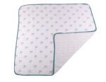 Mister Moose and Forest Arrow Cotton Muslin Newcastle Blanket - Image 3