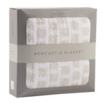 Flower Child Cotton Muslin Newcastle Blanket - Image 4