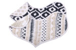 Boho Flower Heart Cotton Bibs 2PK - Image 2