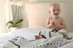 Pyramid And Boho Fields Cotton Muslin Newcastle Blanket - Image 8