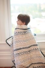 Pyramid And Boho Fields Cotton Muslin Newcastle Blanket - Image 7