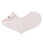 Pop of Pink Cotton Heart Bibs 2PK - Image 6