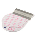 Pop of Pink Cotton Heart Bibs 2PK - Image 7