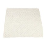 Lavender Flower and White Bamboo Muslin Newcastle Blanket - Image 4