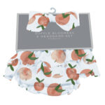 Carnelian Peaches Ruffle Bloomers and Headband Set - Image 2
