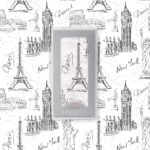 London, Paris, New York Bamboo Swaddle - Image 5
