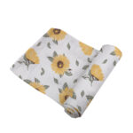 Sunflower Farm Bamboo Swaddle - Image 4