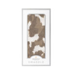 Yellowstone Cowhide Bamboo Swaddle