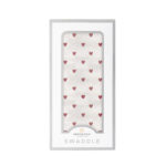 Two Hearts Bamboo Swaddle