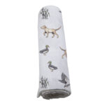 Lab and Ducks Bamboo Swaddle - Image 6