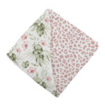 Silver Pink Orchid and Little Leopard Newcastle Blanket - Image 7