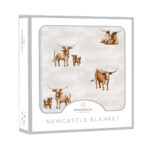 Longhorn Bamboo Newcastle Blanket - Image 2