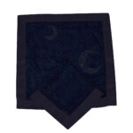 Midnight Moon Bamboo Muslin Security Baby Blankie - Image 2