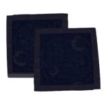 Midnight Moon Bamboo Muslin Security Baby Blankie - Image 3