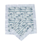 Ocean Palm Trees Bamboo Newcastle Blankie - Image 2
