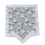 Marina Sailboats Bamboo Newcastle Blankie - Image 2