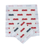 Blue and Red Fire Trucks Newcastle Blankie - Image 2