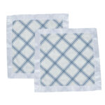 Blue Buffalo Check Plaid Newcastle Blankie - Image 3
