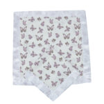 Winsome Butterflies Cotton Muslin Security Baby Blankie - Image 2
