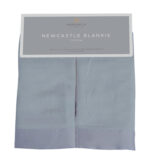 Blue Fog Cotton Newcastle Blankie