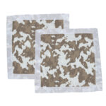 Yellowstone Cowhide Newcastle Blankie - Image 2
